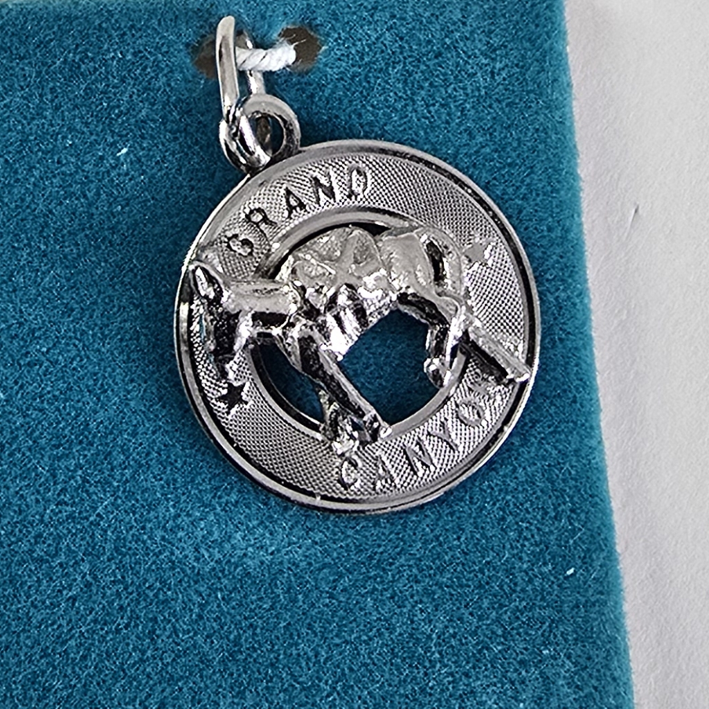 Sterling Silver 925 Grand Canyon Souvenir Pendant